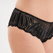 Shorty dentelle noir femme