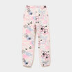 Pantalon de jogging molleton beige fille
