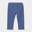 Tregging en jean taille &eacute;lastiqu&eacute;e denim double stone b&eacute;b&eacute; fille