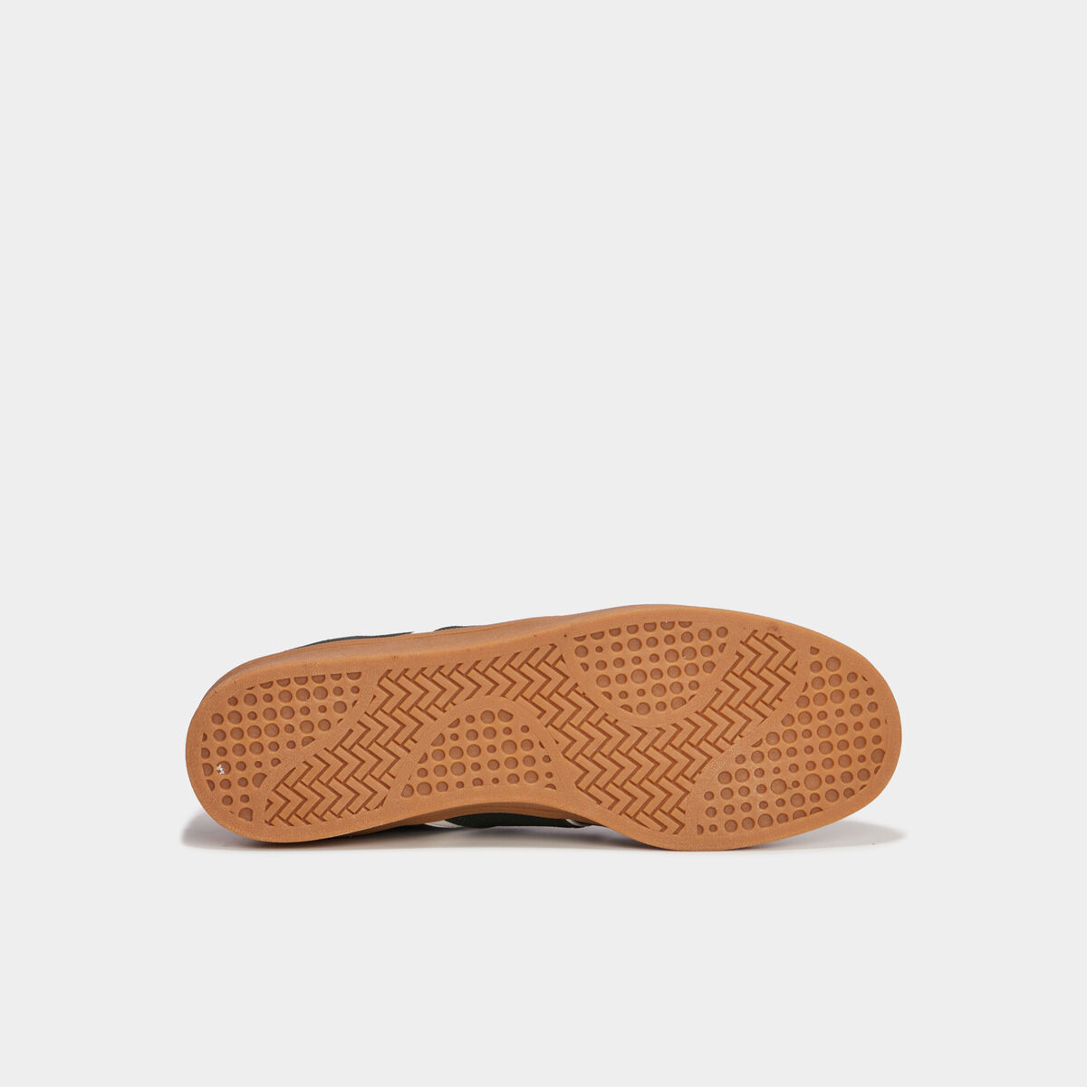 Tennis basses à lacets effet daim vert foncé homme