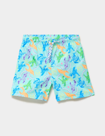 Short de bain Spider-Man multicolore gar&ccedil;on