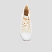 Baskets montantes en toile Trappeur sable femme