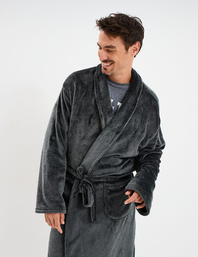 Pyjama Peignoir Léger Pour Homme - Tissu Polyester, Confortable à La Maison, Printemps/été
