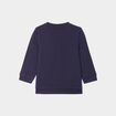 Sweat manches longues Bob l'éponge coton bleu marine bébé garçon