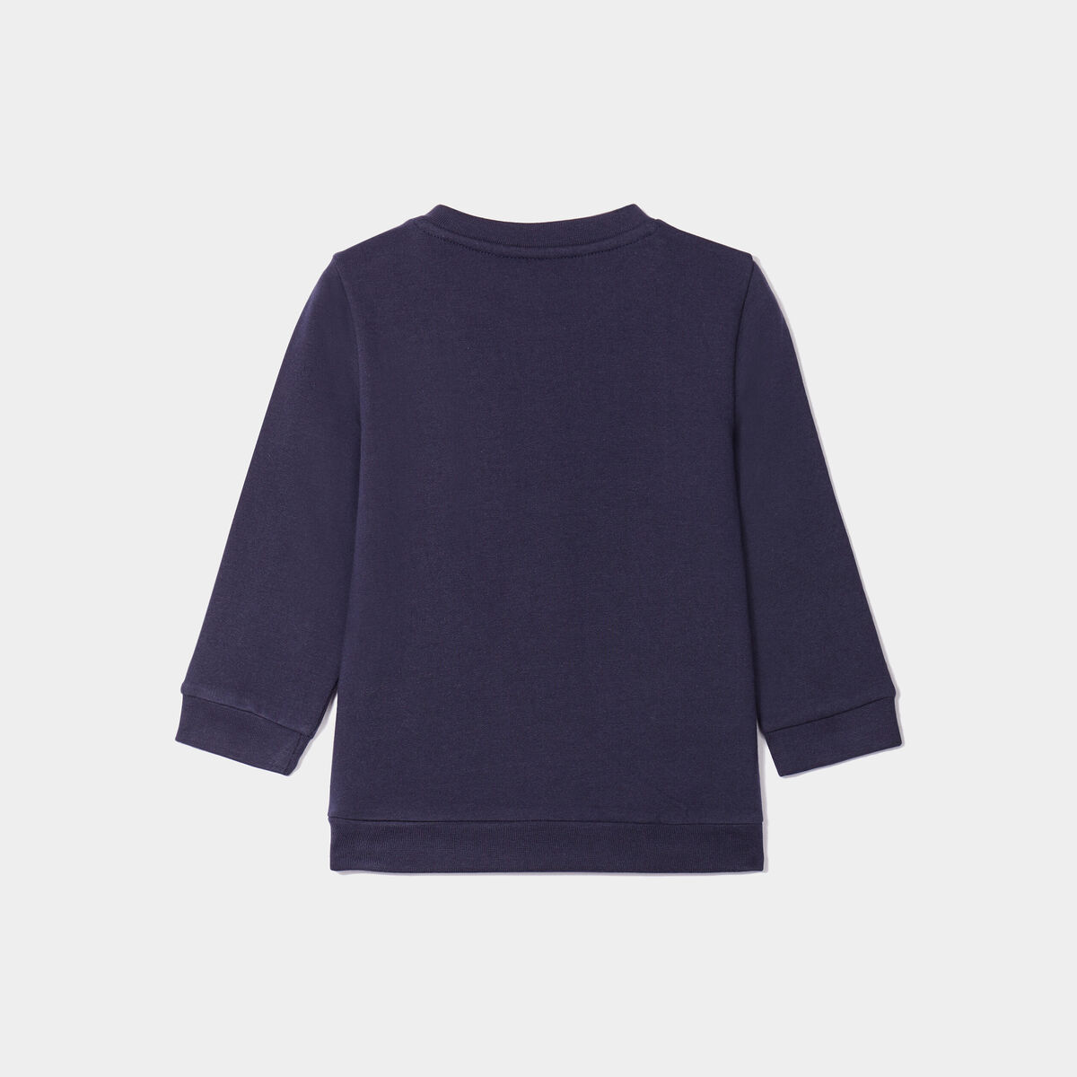 Sweat manches longues Bob l'éponge coton bleu marine bébé garçon
