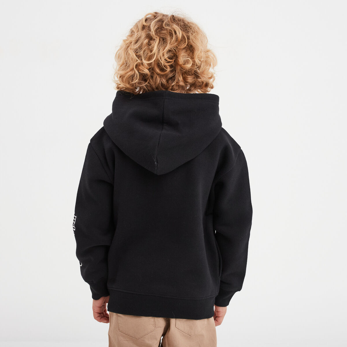 Sweat à capuche hoodie Demon Slayer noir garçon