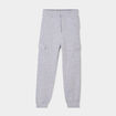 Pantalon de jogging cargo gris clair garçon