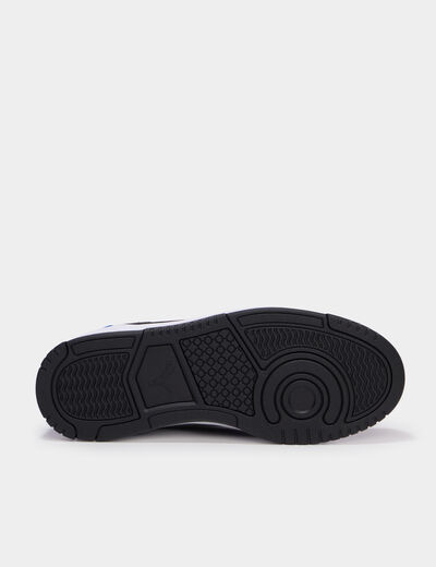 Baskets &agrave; lacets Puma Rebound bleu electrique gar&ccedil;on