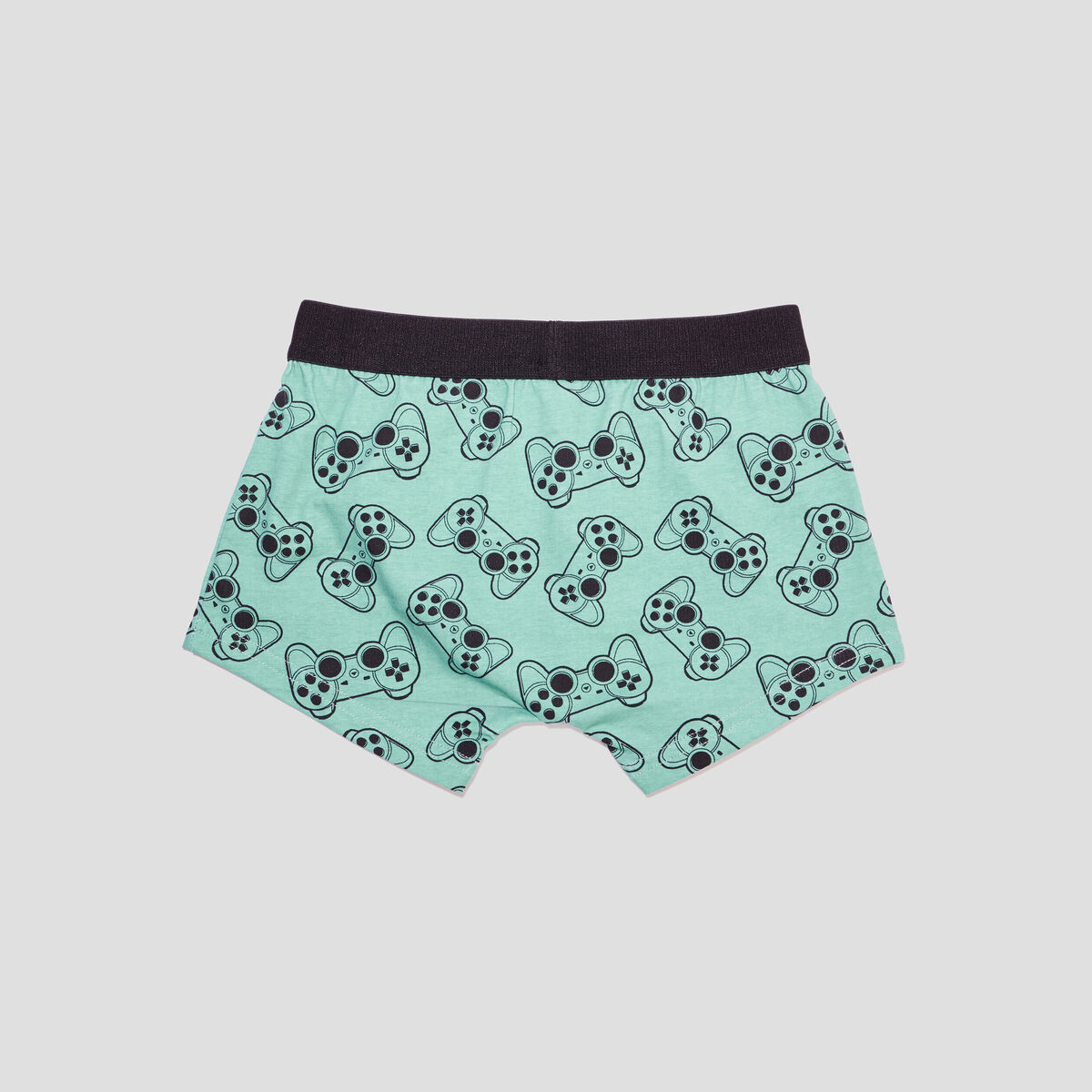 Lot 3 boxers gaming vert garçon