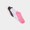 Lot 5 paires chaussettes coton multicolore femme