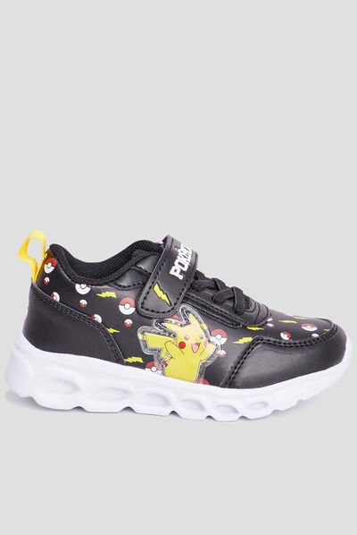 Baskets running Pokémon Pikachu noir garçon