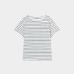 T-shirt manches courtes coton ecru femme