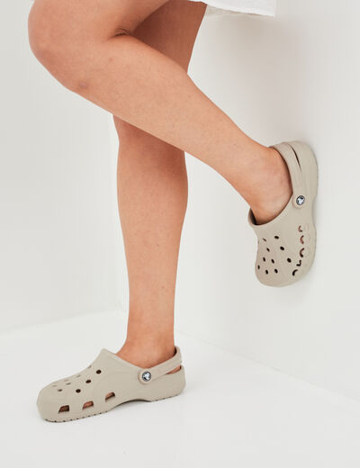 Sabots à bride ajouré Crocs sable femme