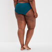 Bas de maillot de bain bleu canard femme grande taille
