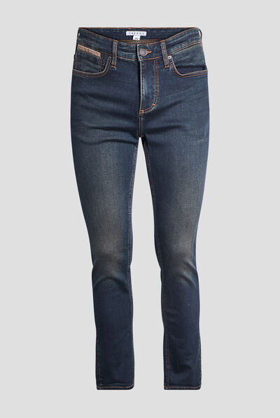 Jeans slim stretch Creeks denim dirty homme