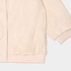 Gilet zippé effet polaire à capuche beige bébé garçon