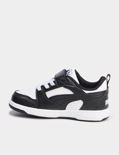 Tennis basses Puma V6 noir garçon