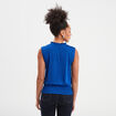 T-shirt taille smockée Creeks bleu roi femme
