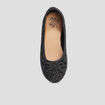 Ballerines à paillettes noir fille