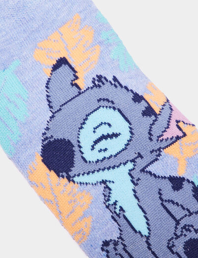 Lot 3 paires chaussettes Stitch multicolore fille