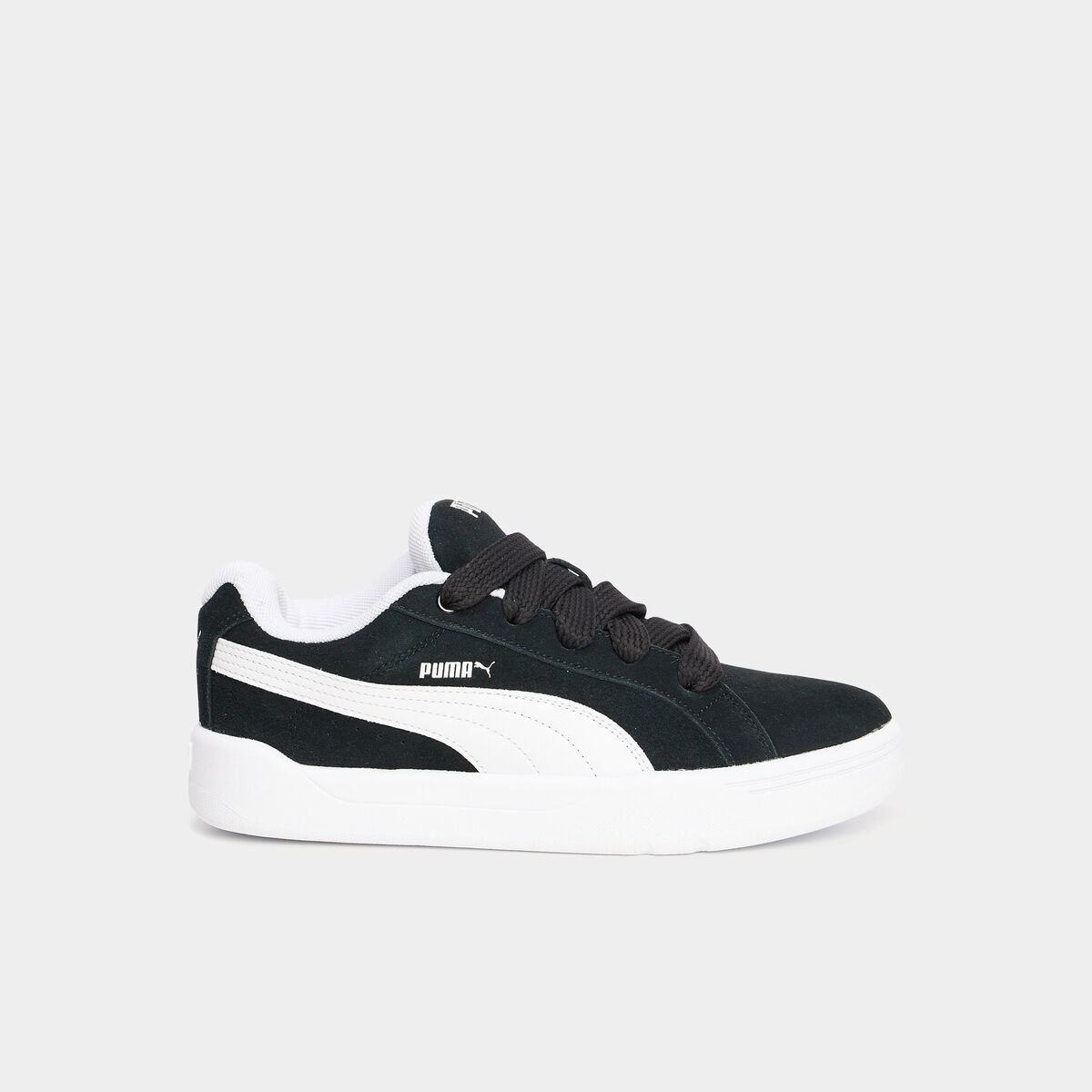 Tennis basses &agrave; lacets Puma noir femme