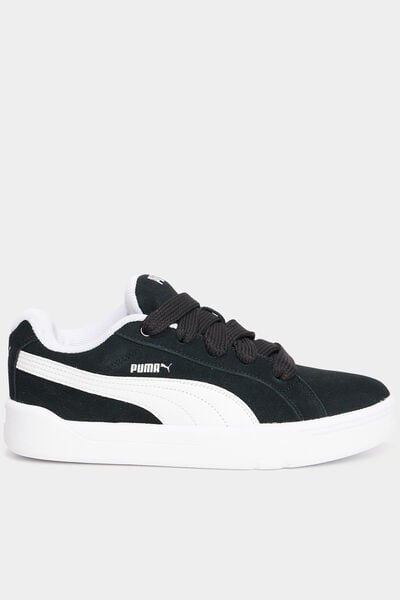 Tennis basses &agrave; lacets Puma noir femme
