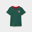 T-shirt maillot de football Maroc coton vert fille
