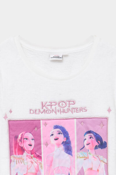 Ensemble pyjama Kpop Demon Hunters ivoire fille