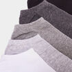 Lot 5 paires chaussettes invisibles gris mixte