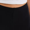 Legging &eacute;lastiqu&eacute; 7/8&egrave;me noir femme