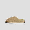 Chaussons mules matelassés vert kaki femme