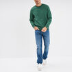 Jeans straight denim 5 poches denim double stone homme