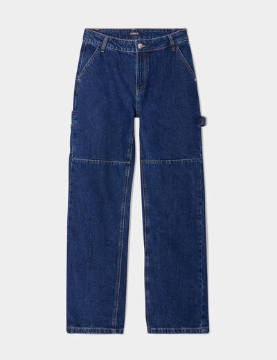 Jeans cargo Creeks denim stone femme