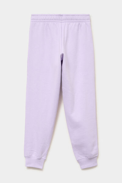 Pantalon de jogging droit Puma parme fille