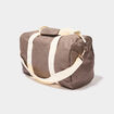 Sac bowling gris foncé femme