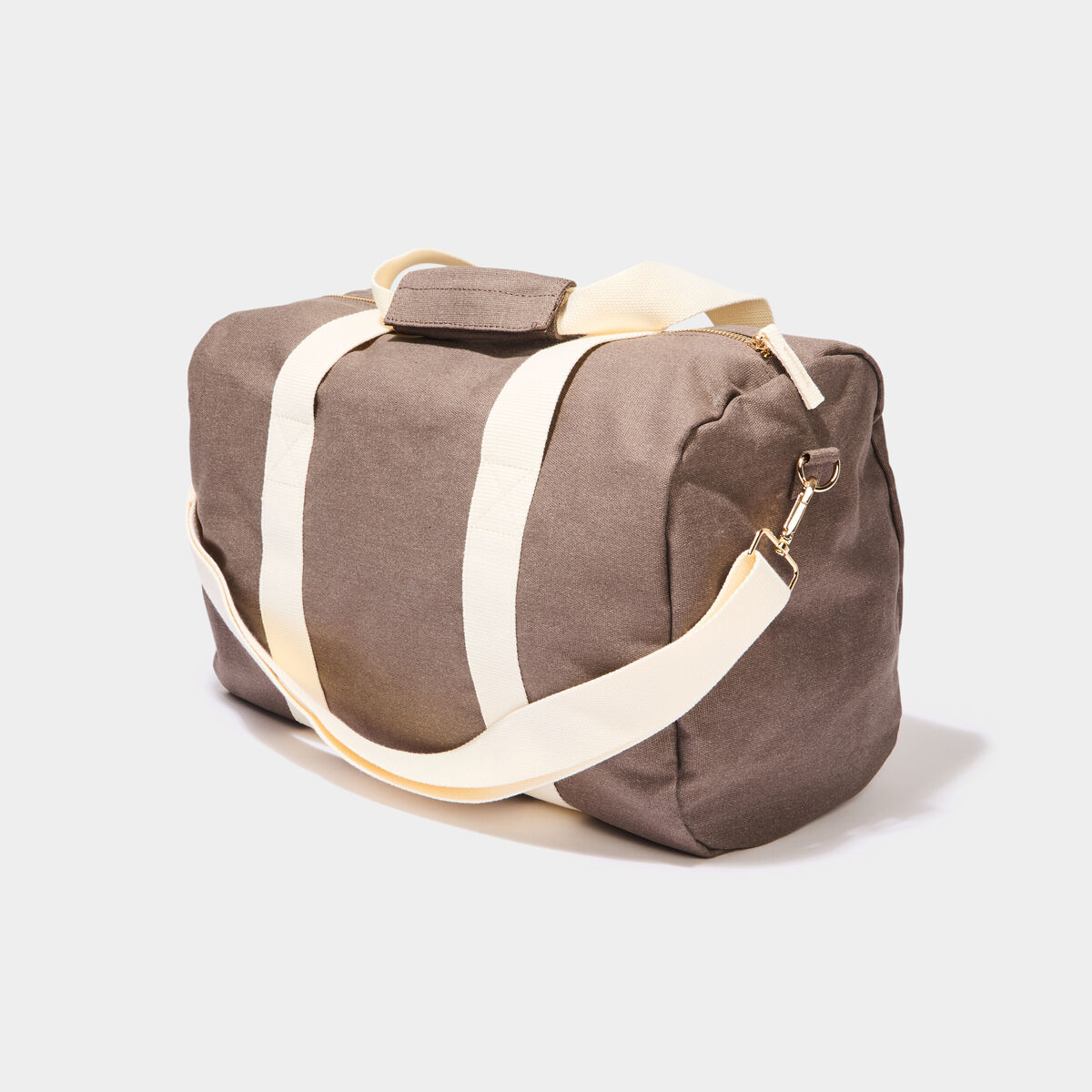 Sac bowling gris foncé femme