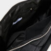 Sac banane matelassé noir femme