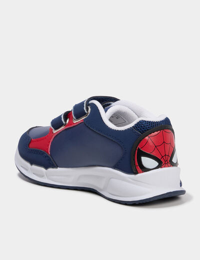 Baskets running lumineuses Spider-Man bleu gar&ccedil;on