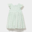 Robe c&eacute;r&eacute;monie en dentelle vert pastel b&eacute;b&eacute; fille