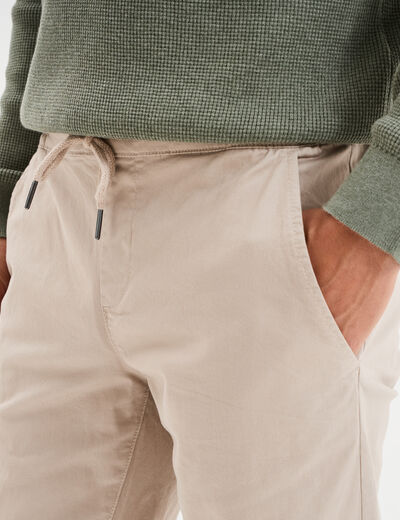 Pantalon jogpant gris clair homme