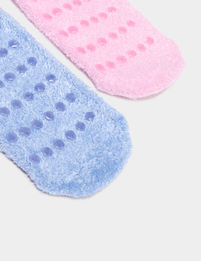 Lot 2 paires chaussettes Stitch multicolore fille