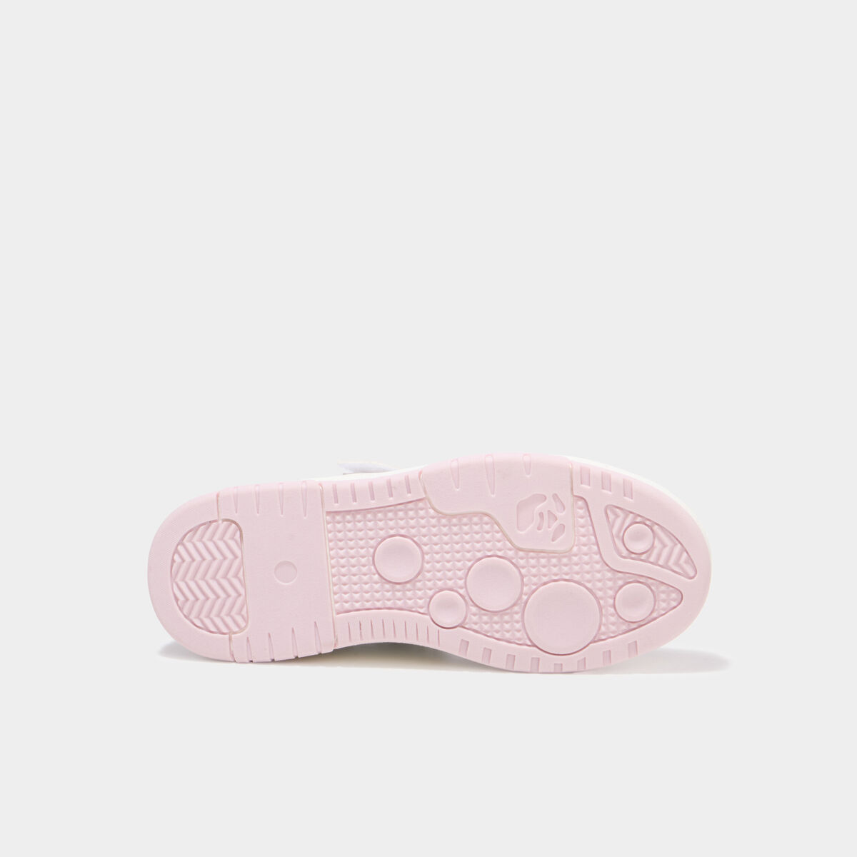 Tennis basses &agrave; scratchs bout renforc&eacute; multicolore fille