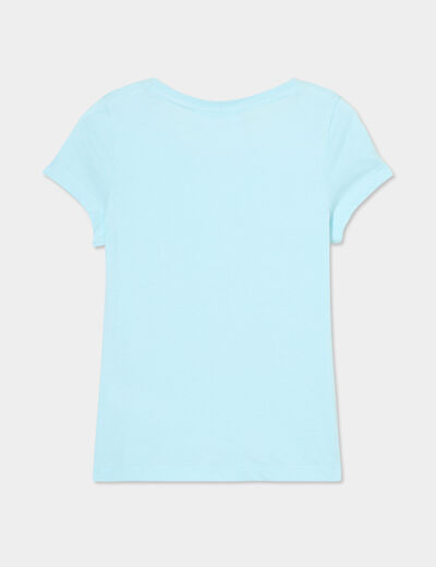 Ensemble pyjama short coton Stitch vert fille