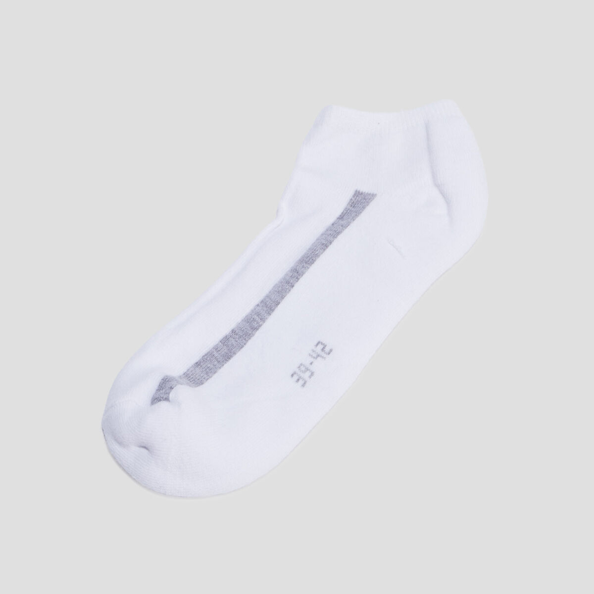 Lot 10 paires chaussettes blanc homme