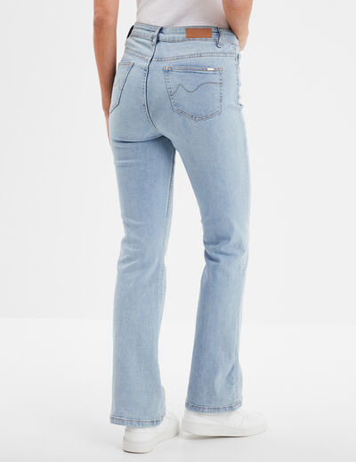 Jeans flare 5 poches Creeks denim double stone femme