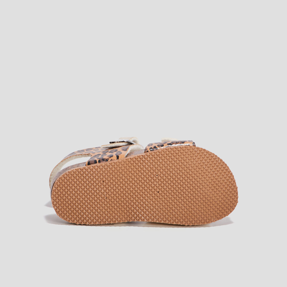 Sandales jaune or bébé fille