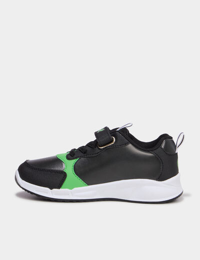 Baskets running lumineuses Hulk vert gar&ccedil;on