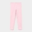 Legging long coton taille &eacute;lastiqu&eacute;e rose clair fille