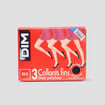 Lot 3 collants fins 20D noir femme