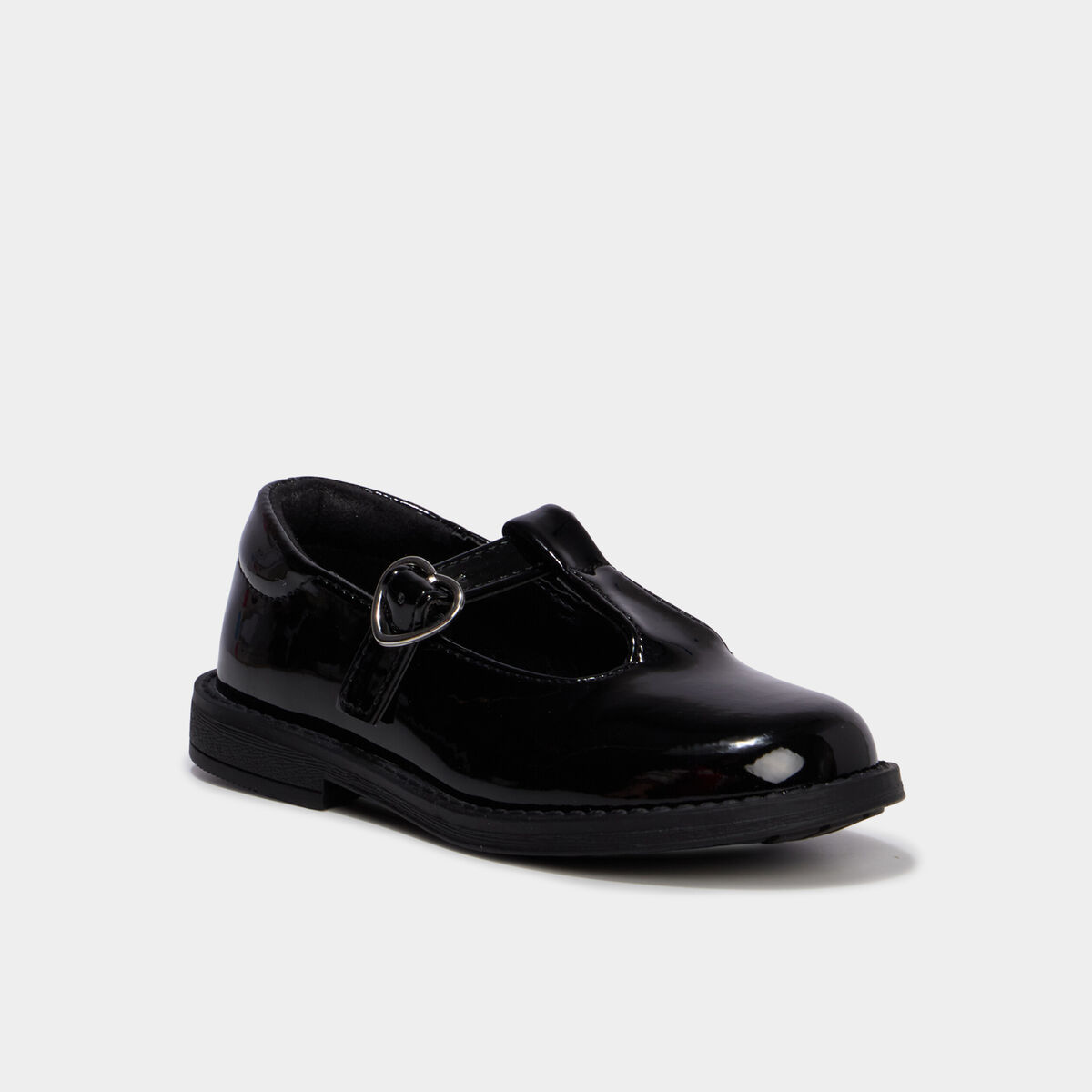 Babies salom&eacute; vernies noir fille